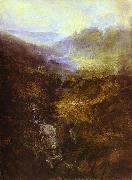 J.M.W. Turner Morning Amongst Coniston Fells, Cumberland oil painting reproduction